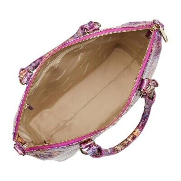 SALE: BRAHMIN Rare Color  Large Duxbury  Satchel FANTASY - NEW W/TAGS - Picture 6 of 10